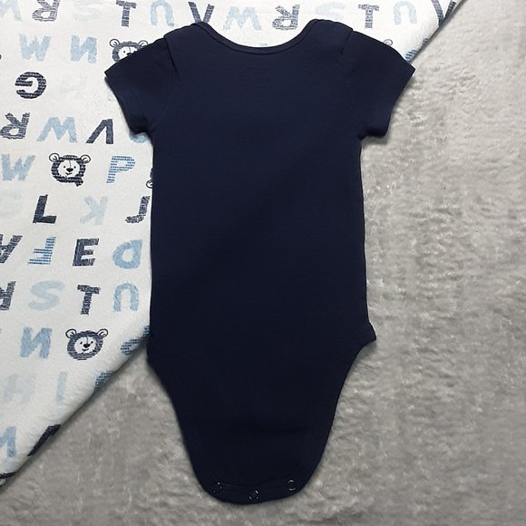 ❄️ 6-12m | Carter's | "Little Hero" Bodysuit/Onesie - Picture 3 of 5